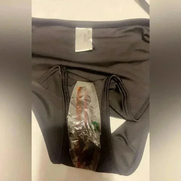 Never worn Wolf @whistle 2piece triangle black hi cut strappy sexy bikini UK10/M - Picture 5 of 5